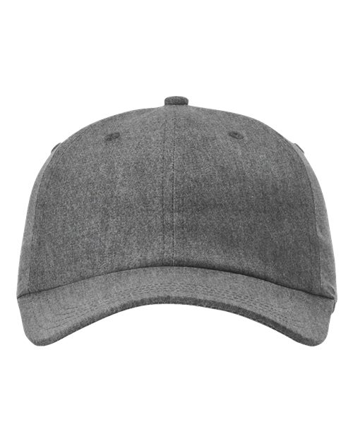 Sustainable Performance Cap - Heather Grey Front