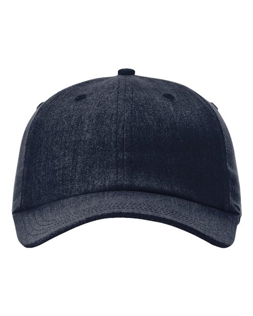 Sustainable Performance Cap - Heather Light Navy Front