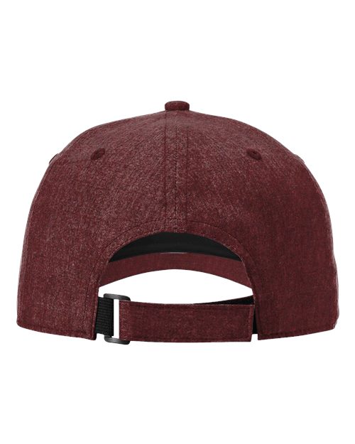 Sustainable Performance Cap - Heather Maroon Back