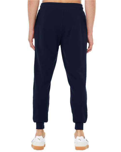 Unisex Sponge Fleece Joggers - Navy Back
