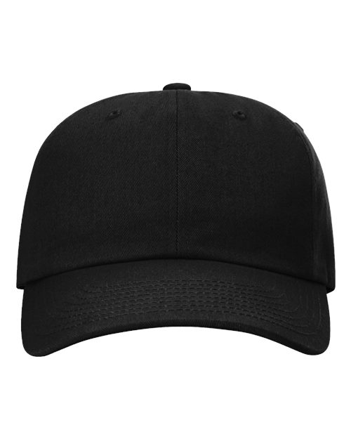 Sustainable Ashland Dad Hat - Black Front