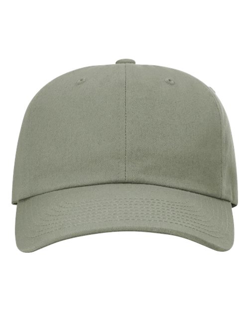 Sustainable Ashland Dad Hat - Loden Front