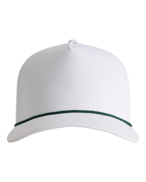 The Wrightson Cap - White/ Dark Green Front