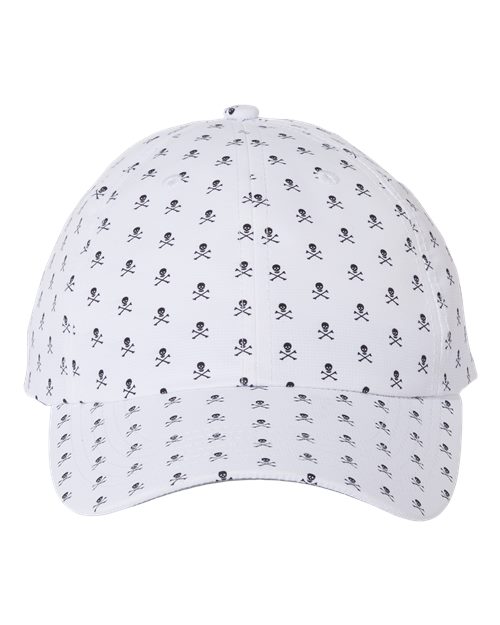 Alter Ego Cap - White Skulls Front