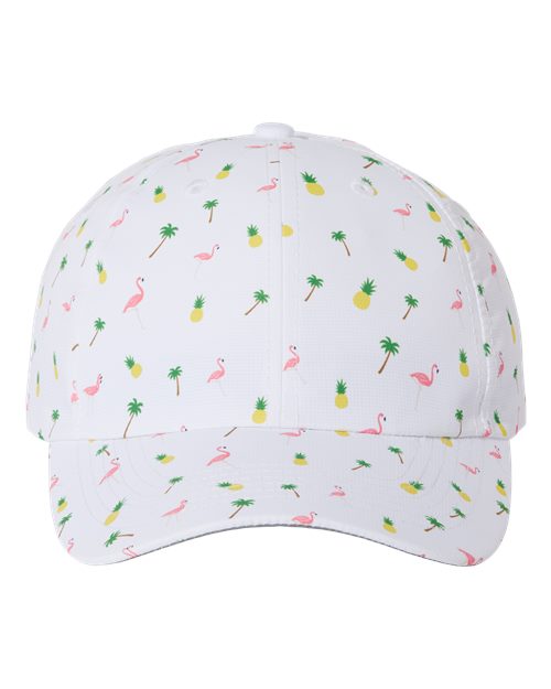 Alter Ego Cap - White Tropical Front