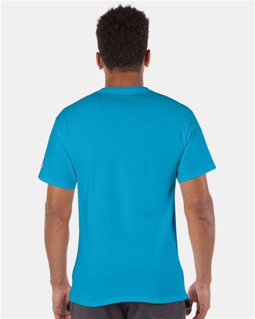 Unisex Classic T-Shirt - Tempo Teal Back