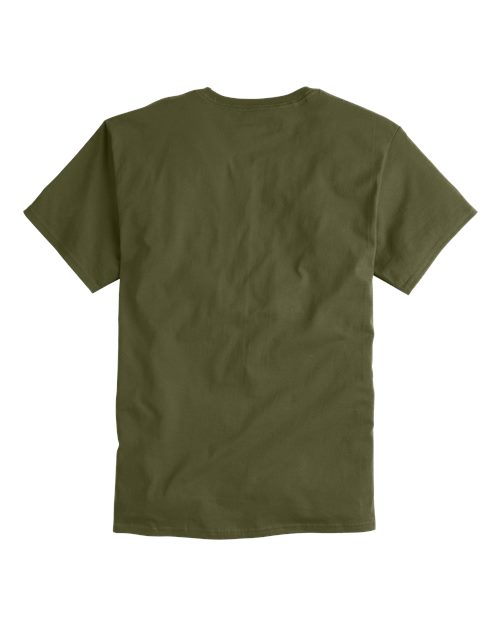 Unisex Classic T-Shirt - Fresh Olive Back