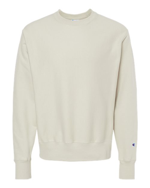 Unisex Reverse Weave® Crewneck Sweatshirt - Sand Front