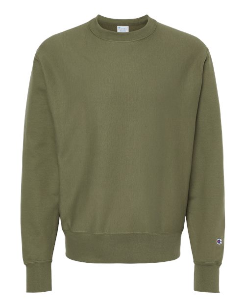 Unisex Reverse Weave® Crewneck Sweatshirt - Fresh Olive Front