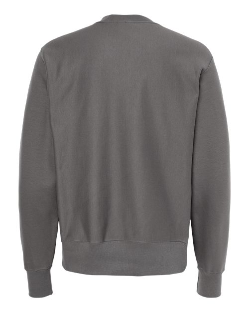 Unisex Reverse Weave® Crewneck Sweatshirt - Stone Grey Back