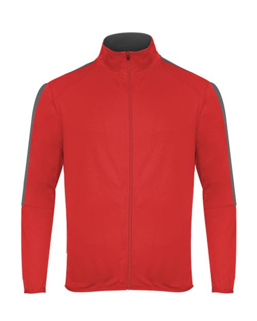Youth Blitz Outer-Core Jacket - Purple/ Graphite Front