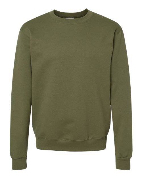 Unisex Powerblend® Crewneck Sweatshirt - Fresh Olive Front