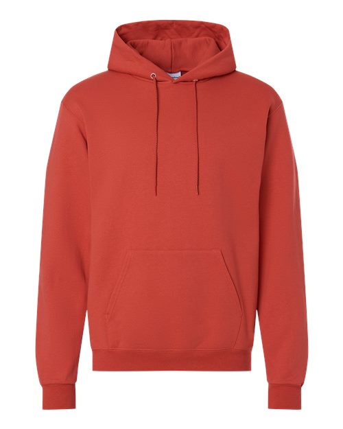 Unisex Powerblend® Hooded Sweatshirt - Red River Clay Front