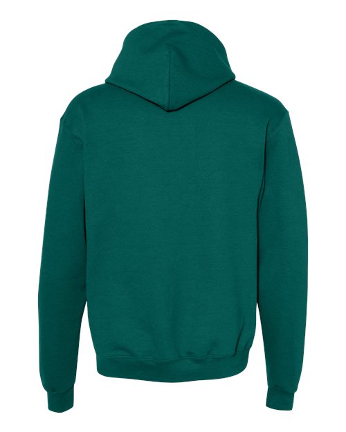 Unisex Powerblend® Hooded Sweatshirt - Emerald Green Back