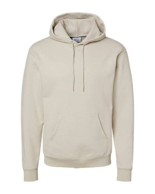 Unisex Powerblend® Hooded Sweatshirt - Sand Front