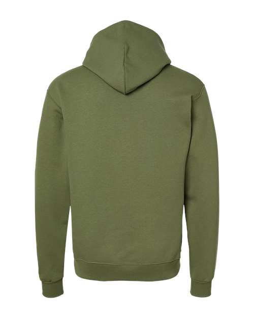 Unisex Powerblend® Hooded Sweatshirt - Fresh Olive Back
