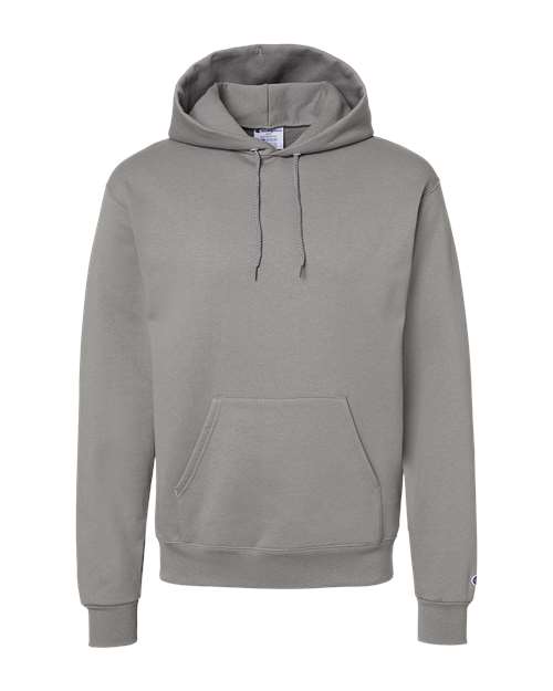 Unisex Powerblend® Hooded Sweatshirt - Stone Grey Front