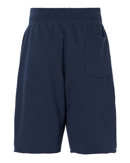Unisex Reverse Weave® Shorts - Navy Back