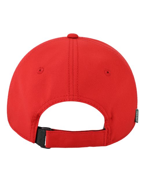 Cool Fit Adjustable Cap - Scarlet Back