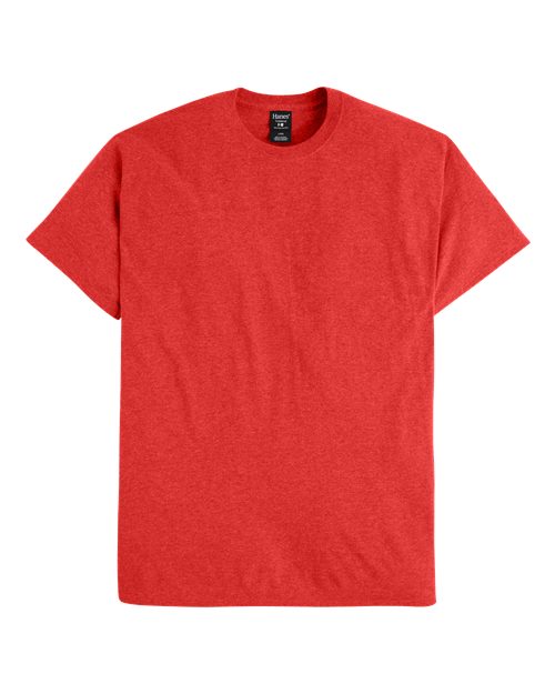 Perfect-T Triblend T-Shirt - Poppy Red Heather Front