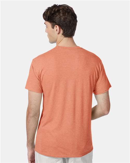 Perfect-T Triblend T-Shirt - Cantaloupe Heather Back