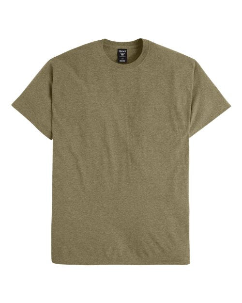 Hanes Unisex Perfect-T Triblend T-Shirt - Oregano Heather Front