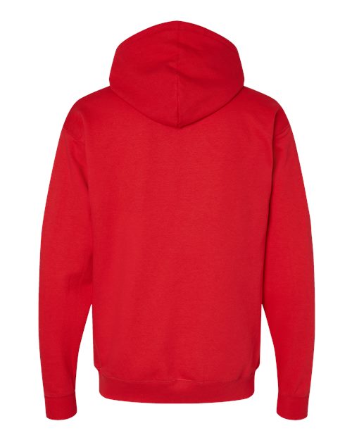 Unisex Perfect Sweats Hooded Sweatshirt - Athletic Red Back