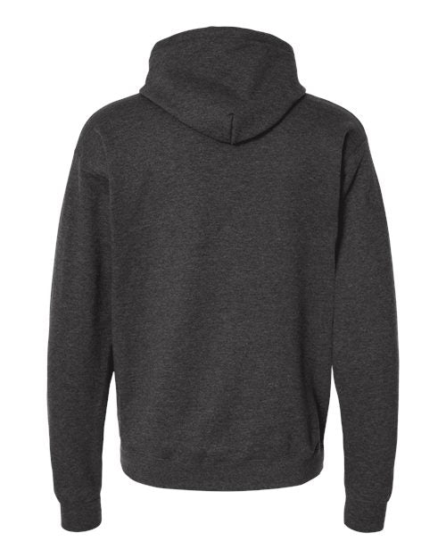 Unisex Perfect Sweats Hooded Sweatshirt - Charcoal Heather Back