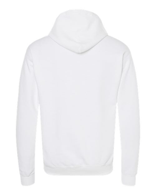 Unisex Perfect Sweats Hooded Sweatshirt - White Back