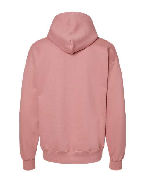 Unisex Ultimate Cotton® Hooded Sweatshirt - Mauve Back