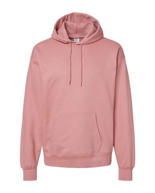 Unisex Ultimate Cotton® Hooded Sweatshirt - Mauve Front