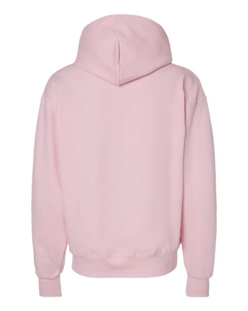 Unisex Ultimate Cotton® Hooded Sweatshirt - Pale Pink Back