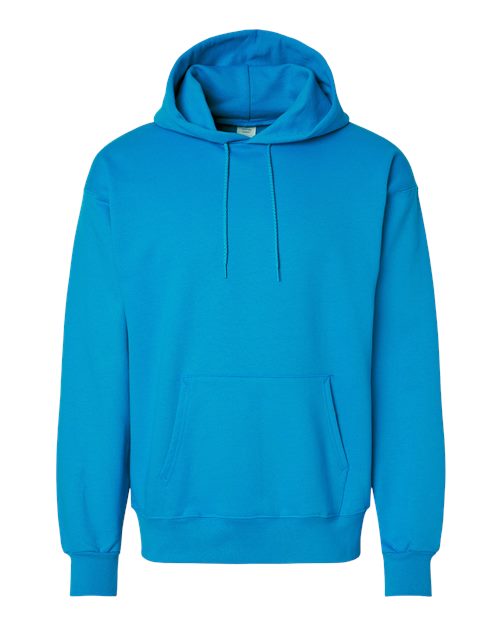 Unisex Ultimate Cotton® Hooded Sweatshirt - Teal Front