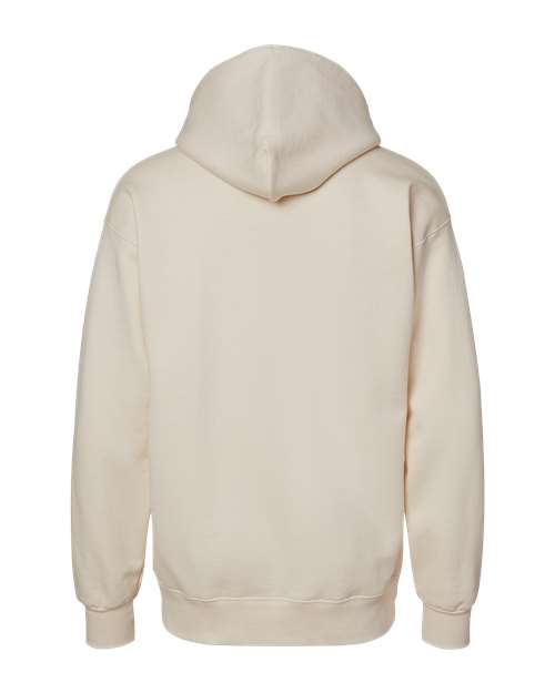 Unisex Ultimate Cotton® Hooded Sweatshirt - Natural Back