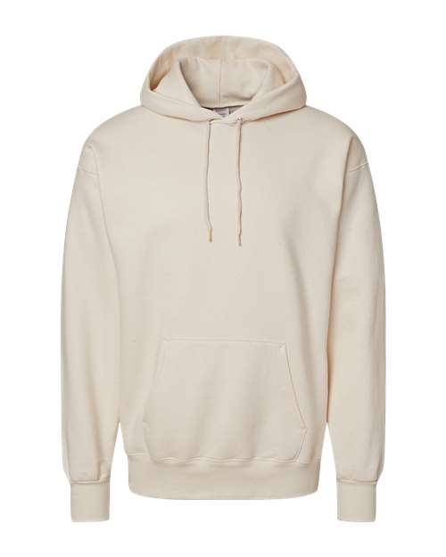 Unisex Ultimate Cotton® Hooded Sweatshirt - Natural Front