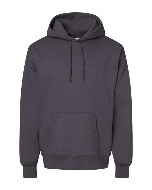 Unisex Ultimate Cotton® Hooded Sweatshirt - Smoke Grey Front