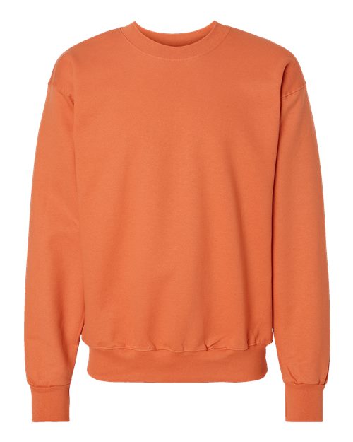 Unisex Ultimate Cotton® Crewneck Sweatshirt - Pumpkin Front