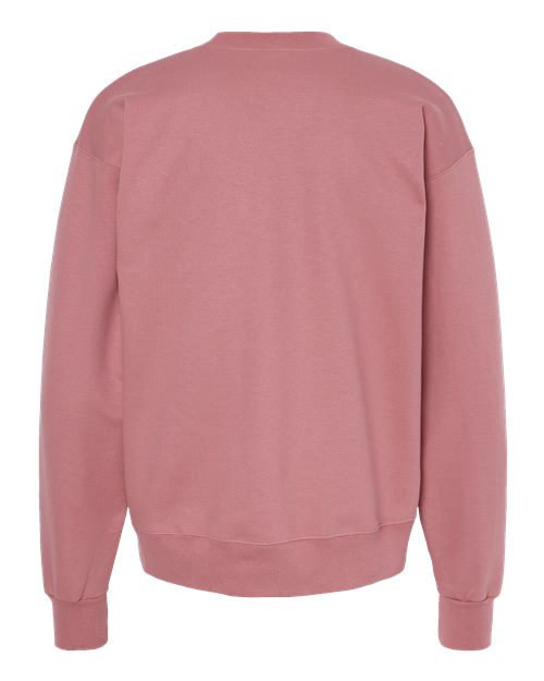 Unisex Ultimate Cotton® Crewneck Sweatshirt - Mauve Back