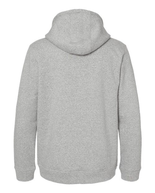 Unisex Fleece Hooded Sweatshirt - Grey Heather Back