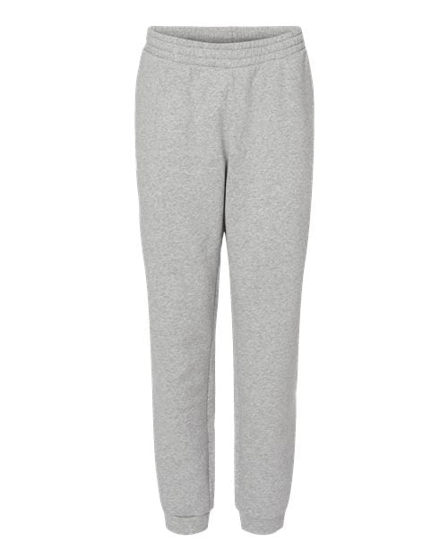Unisex Fleece Joggers - Grey Heather Front