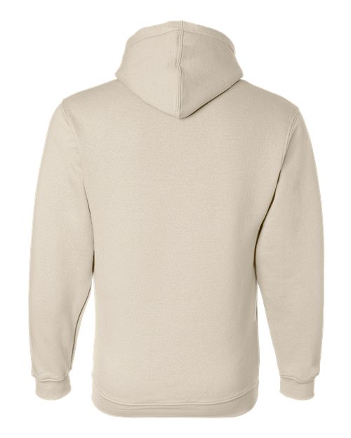 Unisex USA-Made Hooded Sweatshirt - Cream Back