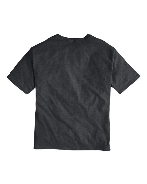 Unisex Heritage Jersey T-Shirt - Charcoal Heather Back