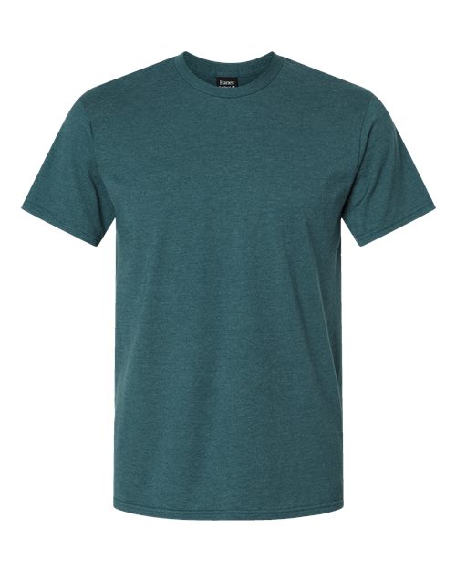 Perfect-T T-Shirt - Jade Pine Heather Front