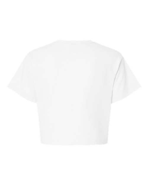 Women's Heritage Jersey Crop T-Shirt - White Back