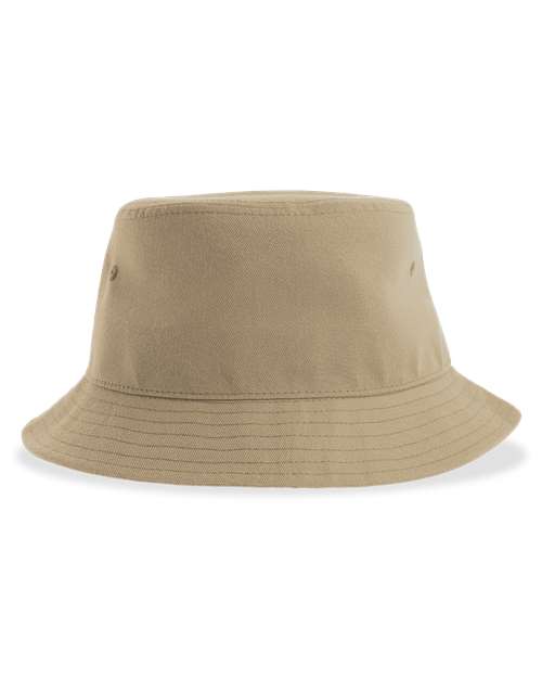 Sustainable Bucket Hat - Khaki Back