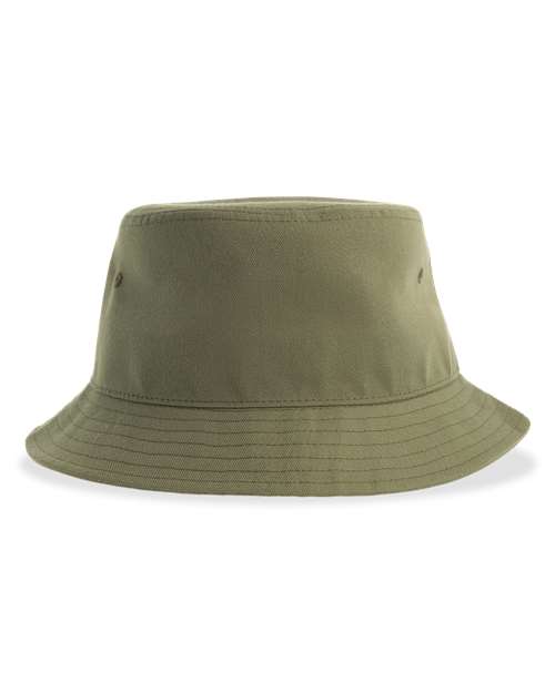 Sustainable Bucket Hat - Olive Front