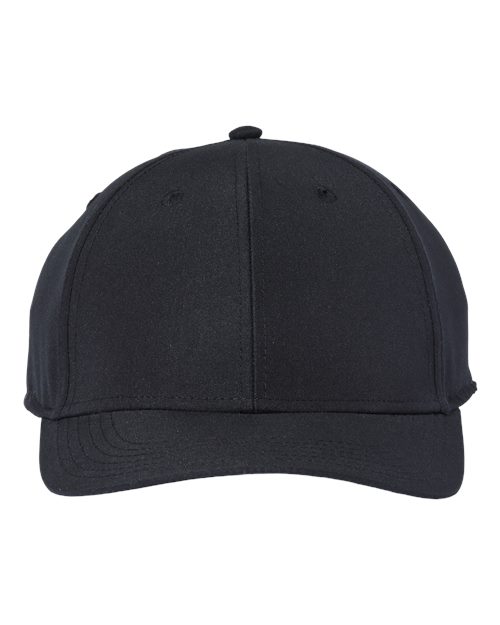Sustainable Recy Feel Cap - Black Front