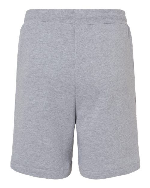 Unisex Sponge Fleece Shorts - Athletic Heather Back