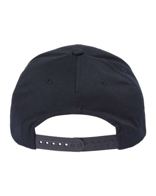 CVC Snapback Cap - Black Back
