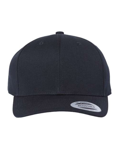 CVC Snapback Cap - Black Front